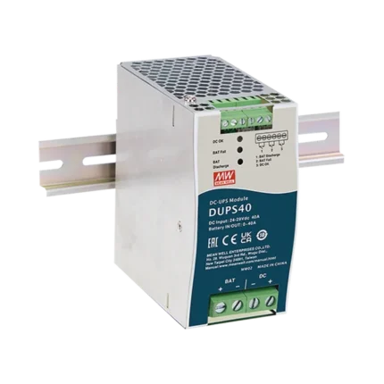 UPS PARA CD / 24VCD 40A / RIEL DIN / PARA BATERÍAS DE 4 A 135 AH