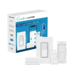 (Caseta Wireless) Kit Hub controlador, atenuador, control remoto PICO, base de pared y tapa. - Image 3
