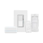 (Caseta Wireless) Kit Hub controlador, atenuador, control remoto PICO, base de pared y tapa. - Image 4