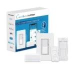 (Caseta Wireless) Kit Hub controlador, atenuador, control remoto PICO, base de pared y tapa. - Image 2