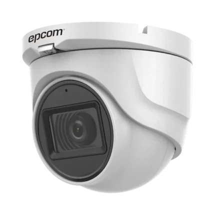 AUDIO POR COAXITRON / Turret TURBOHD 5 Megapixel / Angulo de vision 85.5° / Lente 2.8 mm / 30 mts IR EXIR / Exterior IP67 / 4 Tecnologías / dWDR