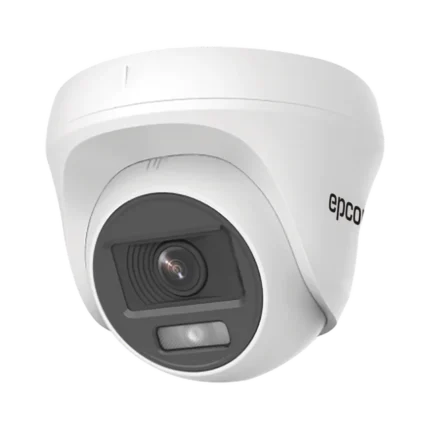 Turret TURBOHD 2 Megapíxel (1080p) / Imagen a color 24/7 / Lente 2.8 mm / Policarbonato / Luz Blanca 20 mts / Interior / Microfono Integrado / TVI-AHD-CVI-CVBS / dWDR