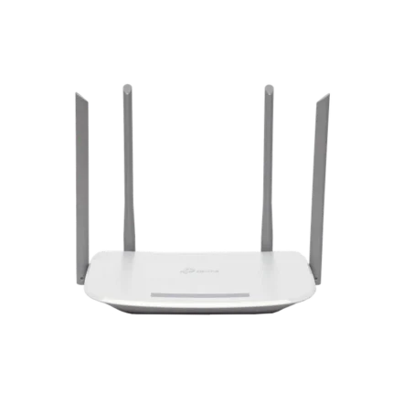 Router Inalámbrico ISP doble banda AC, 2.4 GHz y 5 GHz Hasta 1167 Mbps, 4 antenas externas omnidireccional, 3 Puertos LAN 10/100/1000 Mbps, 1 Puerto WAN 10/100/1000 Mbps