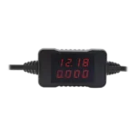 Medidor Portátil de Voltaje y Corriente / MIDE EL VOLTAJE Y CORRIENTE QUE LLEGA A TU CAMARA, así como la CAIDA DE TENSION / Muestra en el Display la Información / Rango de Medición 3 .6Vcc ~ 15Vcc. - Image 3