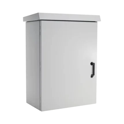 Gabinete Para Exterior OSP ComLine, Protección NEMA 4/12/4X/3/3R; IP66, 600 mm de Ancho, 500 mm de Profundidad, 18 UR, De Aluminio, Color Gris Claro