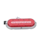 Plafón Ovalado de 7.5" Para Camiones de Transporte, 18 LED Ultra Brillantes, Color Rojo/Claro/Ambar - Image 2