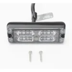 Luz Perimetral, 12 LED Ultra Brillantes, Color Rojo / Azul - Image 3