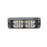 Luz Perimetral, 12 LED Ultra Brillantes, Color Rojo / Claro