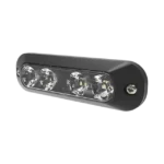 Luz perimetral, 4 LEDs Ultra Brillantes, color Rojo / Claro - Image 2