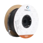 Carrete de Fibra Óptica Monomodo con Conectores LC-LC Duplex, Reforzada con Kevlar, de 100 metros, Para instalaciones subterráneas por tubería