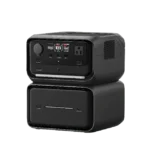 EcoFlow River 3 | Estación de Energía Portátil 858Wh Litio LFP / 2 AC 300 W (Max. 550W) / 1 USB-C 100W / 2 USB -A 12W / Cargador de Coche 8A a 12 o 24V / Conectividad WiFi y Bluetooth (App) / Carga Solar 110W Max.