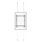 Montaje Cableado de Acero| Suelo a Techo| Capacidad Máx. de Carga 30kg| Para Pantallas de 32" ~ 75"| VESA 400 x 600 - Image 3