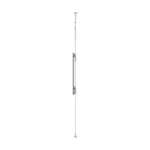 Montaje Cableado de Acero| Suelo a Techo| Capacidad Máx. de Carga 30kg| Para Pantallas de 32" ~ 75"| VESA 400 x 600 - Image 5