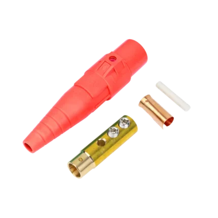Conector camlock  400 AMPERES HEMBRA COLOR ROJO