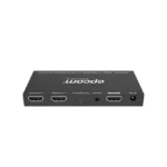 Splitter HDMI 1x2 | 4K@60Hz | Extractor de Audio | Down Scaler | HDR  4:4:4 | EDID | 18Gbps - Image 3