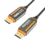 Cable HDMI de Fibra Óptica de 15m | Alta Definición | Version 2.0 | Alta velocidad 18Gbps | 4K@60Hz | HDCP 2.2 | Resistente a EMI y RFI