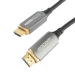 Cable HDMI de Fibra Óptica de 10m | Alta Definición | Version 2.1 | Alta velocidad 18Gbps | 8K@60Hz | HDCP 2.2 | Resistente a EMI y RFI