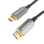 Cable HDMI de Fibra Óptica de 10m | Alta Definición | Version 2.1 | Alta velocidad 18Gbps | 8K@60Hz | HDCP 2.2 | Resistente a EMI y RFI - Image 2