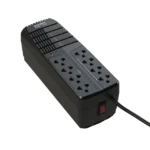 Regulador de Voltaje 1000 VA-500 W /  4 Contactos con AVR / 4 Contactos con Supresor de Picos / Protección RJ11