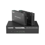Splitter mas Extensor de Video | 1x2 | ProAV | HDBaseT™ | 120m en 4K@60Hz | 150m en 1080p@60Hz | Cat6/6a/7 | Gestión Avanzada EDID | Control IR y RS232 | PoC | Salida de Audio - Image 2