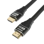 Cable HDMI de 1m | Alta Definición | Longitud | Version 2.0 | Alta velocidad 18Gbps | 4K@60Hz | Conectores Chapados en Oro | Tipo Redondo