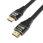 Cable HDMI de 1m | Alta Definición | Longitud | Version 2.0 | Alta velocidad 18Gbps | 4K@60Hz | Conectores Chapados en Oro | Tipo Redondo - Image 2