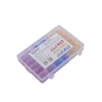 Juego de 580 pzas. Terminales Variadas con Forro y Caja de Almacenamiento.