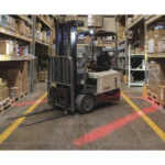 Luz LED límite de arco color rojo, para zonas de trabajo en montacargas y vehiculos - Image 7