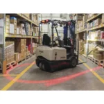 Luz LED límite de arco color rojo, para zonas de trabajo en montacargas y vehiculos - Image 8