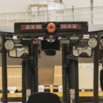 Luz LED límite de arco color rojo, para zonas de trabajo en montacargas y vehiculos - Image 5