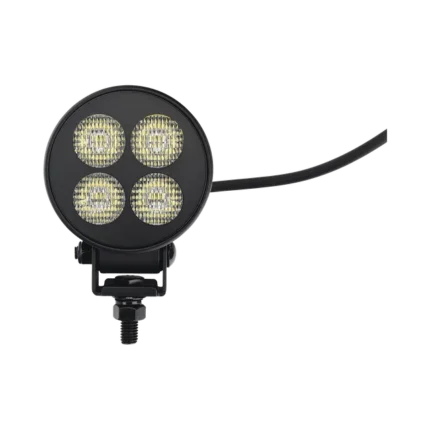 Luz de Trabajo Ultra brillante Circular, 4 LED, 2556 Lúmenes, 12-24 Vcd