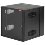Gabinete AccessPlus de Montaje en Pared de 19in, Rieles Numerados y Roscados #10-32, Puerta con Ventana de Seguridad, 600 mm de Ancho, 762 mm de Profundidad, 26 UR, Color Negro - Image 2