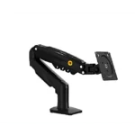 Brazo Ajustable para Monitor Ergonómico / Compatible con Monitores de 17" - 30" / Capacidad de Peso hasta 9 kg / Rotación 360° / Inclinación +85° a  -30° / Giro 180° / Ajuste de Resorte de Gas / Color Gris - Image 2