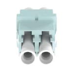 Módulo Acoplador LC Duplex, Para Fibra Multimodo, Color Aqua - Image 3