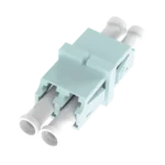 Módulo Acoplador LC Duplex, Para Fibra Multimodo, Color Aqua - Image 2