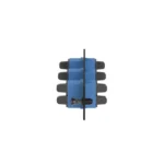 Placa Acopladora de Fibra Optica FAP, Con 3 Conectores SC Duplex (6 Fibras), Para Fibra Monomodo OS1/OS2, Color Azul - Image 4