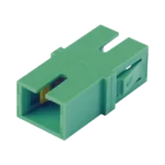 Módulo Acoplador SC/APC Simplex, Para Fibra Monomodo, Color Verde