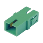 Módulo Acoplador SC/APC Simplex, Para Fibra Monomodo, Color Verde - Image 2