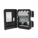 Cierre de Empalme para 20 fusiones de fibra óptica, Exterior, 8 acopladores SC/APC, incluye splitter 1x8, IP65 " Version cargada"