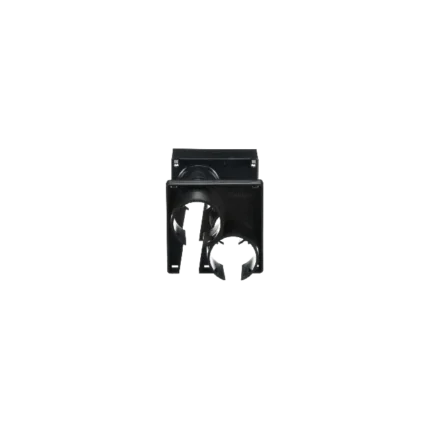 Tapa con 2 Salida a Tubo Corrugado de 1.5in (38mm), Para uso con Canaletas 4X4 FiberRunner™, Color Negro