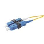 Jumper de Fibra Óptica Monomodo (OS2), XGLO, LC/UPC-SC/UPC Duplex, OFNR, Color Amarillo, 10 Metros - Image 5