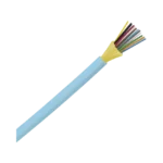 Cable de Fibra Óptica de 12 hilos, Multimodo OM3 50/125 Optimizada, Interior, Tight Buffer 900um, No Conductiva (Dieléctrica), OFNR (Riser), Precio Por Metro