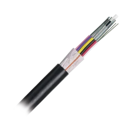 Cable de Fibra Óptica 6 hilos, OSP (Planta Externa), No Armada (Dieléctrica), MDPE (Polietileno de Media densidad), Multimodo OM4 50/125 Optimizada, Precio Por Metro