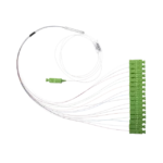 Divisor Óptico (Splitter) Tipo PLC, de 1x16, Con Conector de Entrada SC/APC y Conectores de Salida SC/APC