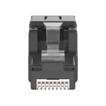 Plug RJ45 UTP, Instalación Angulada 45 Grados, Terminación en Campo Certificable, Compatible con Cat5e, Cat6 y Cat6A, Color Negro - Image 5