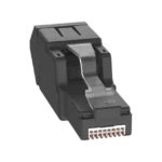 Plug RJ45 UTP, Instalación Angulada 45 Grados, Terminación en Campo Certificable, Compatible con Cat5e, Cat6 y Cat6A, Color Negro - Image 4