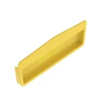 Tapa Final Para Canaletas FiberRunner™ 12x4, de Instalación a Presión, Color Amarillo - Image 4
