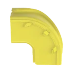 Bajada Vertical Exterior de 90º sin Tapa, Para uso con Canaletas 6X4 FiberRunner™, Color Amarillo - Image 3