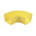 Ángulo Recto a 90º Horizontal, Para Canaletas FiberRunner™ 4X4, Color Amarillo - Image 3