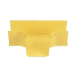 Accesorio en T Horizontal, Con Ángulos a 90º, Para Canaletas FiberRunner™ 4X4, Color Amarillo - Image 3